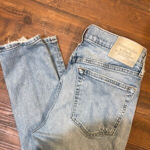 Abercrombie & Fitch Blue Super Skinny Stretch Jeans